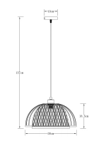 Подвесной светильник Arte Lamp WOODSTOCK A7071SP-1BK, 1хE27