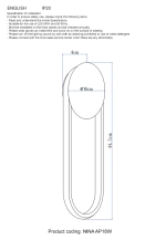 Бра Crystal Lux NINA AP18W LED BRASS 3410/401