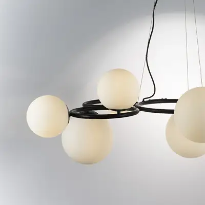 815097 Люстра GLOBO 9х40W G9 МАТОВЫЙ ЧЕРНЫЙ Lightstar