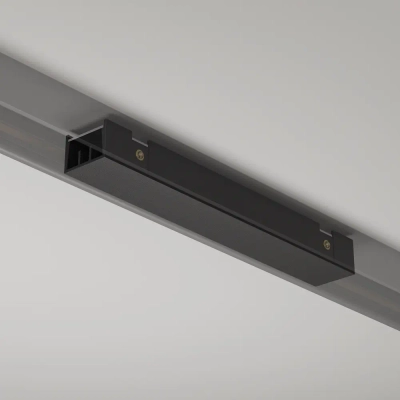 Коннектор питания прямой Basity, черный, TRA172IPC-1B. TM Maytoni
