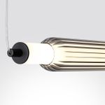 6556/15L LEDIO LN25 237 черный/дымчатый/металл/акрил, стекло Подвес LED 15W 4000К 220V TRENDY