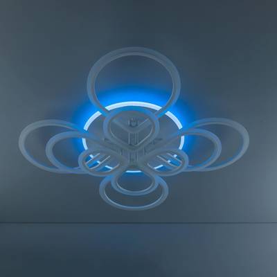 Citilux Транай Смарт CL235A200E RGB Умная люстра Белая