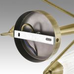 6584/8C MODERNI LN25 94 бронза/прозрачный, металл/стекло Люстра потолочная E14 8*40W 220V DOLIANA