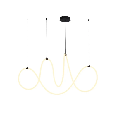 Подвесной светильник Arte Lamp KLIMT A2850SP-80BK, 1хLED