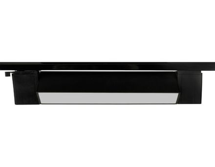 Трековый однофазный светодиодный светильник GL6661 BK черный LED 12W 4200K