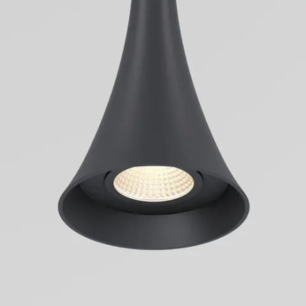 Светильник подвесной светодиодный Hall 5W 3000K черный 50314 LED