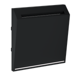 VLS002608 Накладка для выключателя карточного, S70 (черный матовый). (ТМ Maytoni)