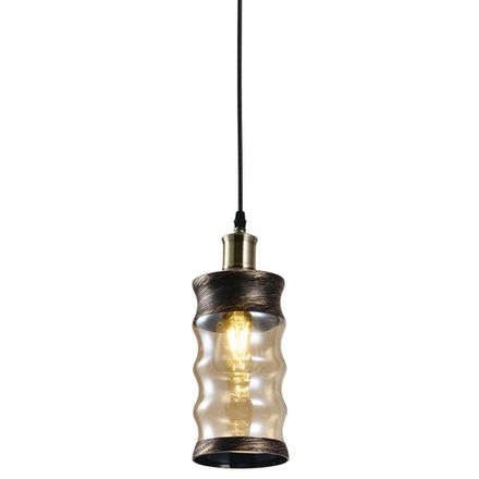 Подвесной светильник Escada 1102/1 E27*60W Wenge/Bronze