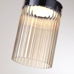 5047/15LC L-VISION ODL24 303 черный/светл.янтарный/металл/стекло Потолочный светильник LED 15W 4000К 1676Лм PILLARI