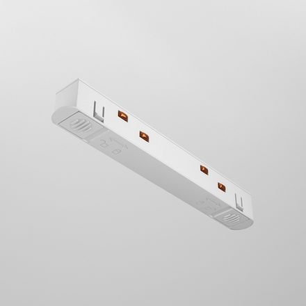 Коннектор питания прямой Exility белый, TRA034PC-42W. TM Maytoni