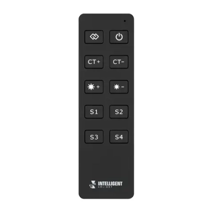 INTELLIGENT ARLIGHT Пульт SMART-ZB-801-22-1G-4SC Black (3V) (IARL, IP20 Пластик, 5 лет)