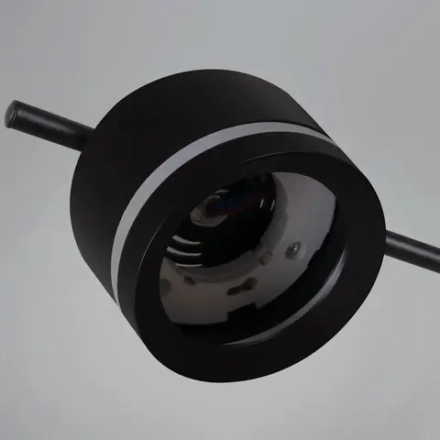 10590-0.3-12 Black светильник потолочный Reluce, GX53х12
