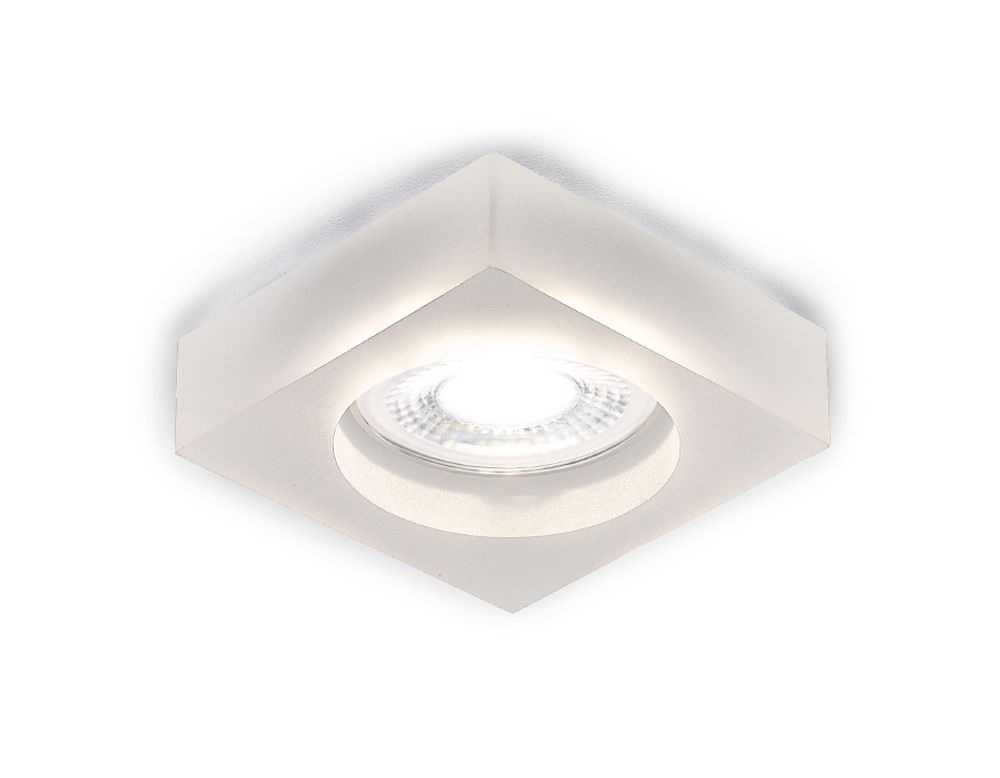 Встраиваемый точечный светильник со светодиодной лентой S9171 W/CH/WH матовый/хром/MR16+3W(LED WHITE)
