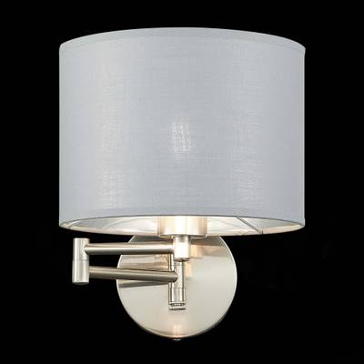 SLE300511-01 Бра Никель/Серый, Серебристый E27 1*40W