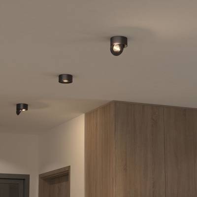 Накладной светодиодный светильник Glide 25100/LED 8W 4200K чёрный жемчуг