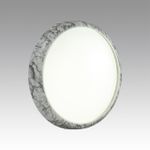 7638/DL COLOR SN 84 Светильник пластик/бел. мрамор LED 48Вт 4000K D410 IP43 MRAMO WHITE