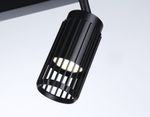 Настенно-потолочный  поворотный спот со сменной лампой  TN51690/3 BK черный GU10/3 260*60*180
