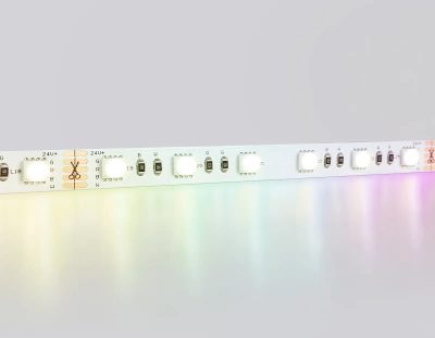 Светодиодная лента GS4402 5050 60Led /10W m/ 24V IP20 RGBW+4500K 5m/ кратность резки 100mm (5 конт.)