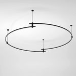 Esthetic Magnetic Шинопровод Round черный Ø1800 85218/00