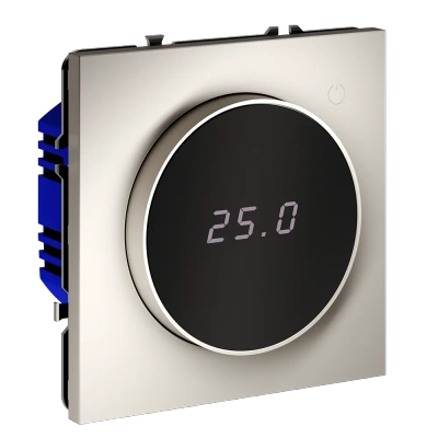 VLS070103 Терморегулятор электронный VOLTUM S70 с индикацией и датчиком, для теплого пола, (кашемир). (ТМ Maytoni)