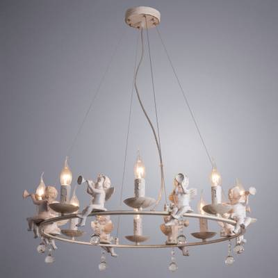 Подвесная люстра Arte Lamp AMUR A1133SP-8WG, 8хE14