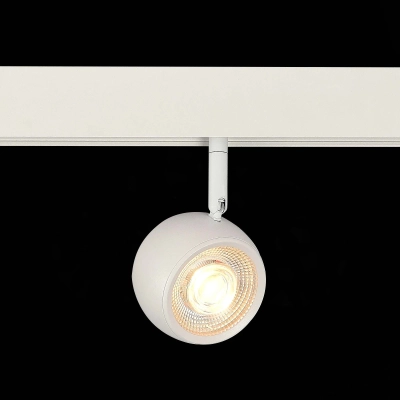 ST355.536.10 Магнитный трековый светильник Белый LED 1*10W 3000K 470Lm Ra>80 36° IP20 L120xW50xH176 48V