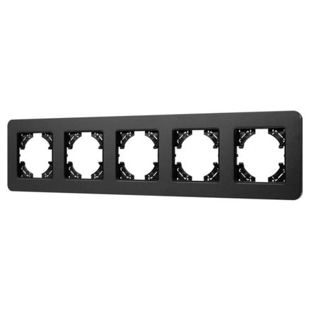 Рамка алюминиевая FRM-AKIRY-SFAL-5-BK (Arlight, -)