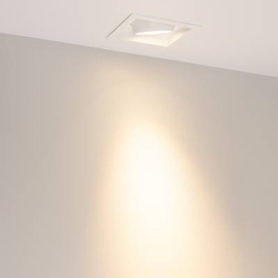 Светильник MS-VORTEX-BUILT-S140x140-30W Warm3000 (WH-WH, 30 deg, 230V) (Arlight, IP20 Металл, 5 лет)