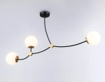 Подвесной светильник TR2568/3 BK/SB черный/бронза E27/3 max 60W 1130*150*540