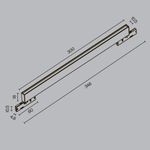 Трековый светильник Basis Levity 2700К 8Вт 100°, TR192-1-8W2.7K-B. TM Maytoni