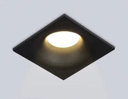 Светильник встраиваемый TN102812 BK черный GU5.3 85*85*35