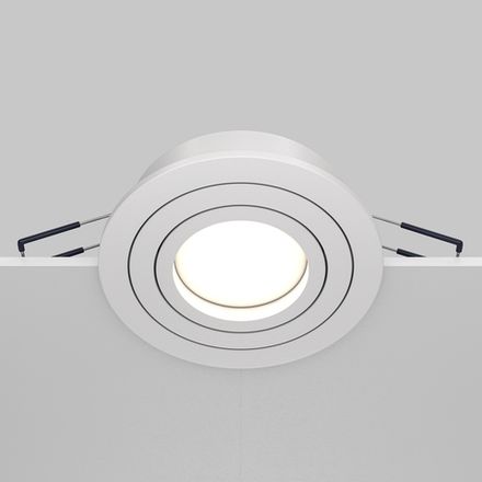 Встраиваемый светильник Atom GU10 1x50Вт DL023-2-01W. TM Maytoni