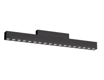 Светильник трековый светодиодный Magnetic standard 48V 20mm GL4505 BK черный IP20 18W 3CCT 3000-6000K SMART 24° 328*22*25