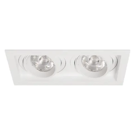 Светильник MS-VORTEX-BUILT-S210x117-2x20W Warm3000 (WH-WH, 20 deg, 230V) (Arlight, IP20 Металл, 5 лет)