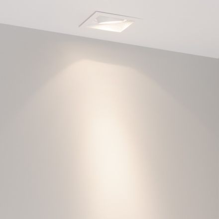 Светильник MS-VORTEX-BUILT-S90x90-12W Day4000 (WH-WH, 20 deg, 230V) (Arlight, IP20 Металл, 5 лет)