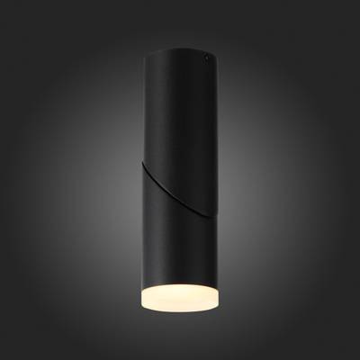 ST107.402.10 Светильник потолочный Черный LED 1*10W 3000K 780Lm Ra&gt;80 24 D50xH168 170-240V