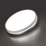 7670/DL COLOR SN 152 Светильник пластик/белый/серый LED 48Вт 4000К D415 IP43 NOHAVA GREY