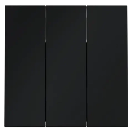 VLS000507 Клавиши для выключателя/переключателя трехклавишного, S70 (графит). (ТМ Maytoni)