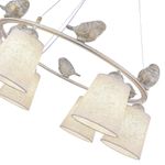 SLE1155-503-06 Люстра подвесная Белый/Серый E27 6*40W