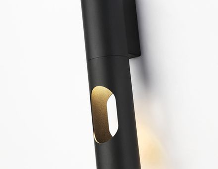 Светильник настенный TN5102 BK черный GU10 max 12W 250*55*80
