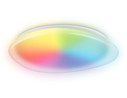 Светильник светодиодный RGB с пультом  FZ1615 FR матовый IP20 60W 3000-6500K+RGB 510*100 (ПДУ ИК)
