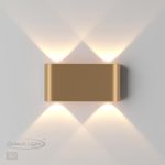 3893/4WL HIGHTECH ODL20 363 золотистый/металл Настенный светильник LED 3000K 4W 220V MAGNUM