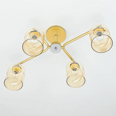 Citilux Клод CL137142 Люстра потолочная Золото