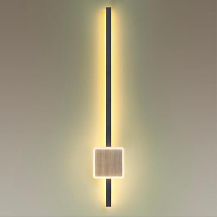4257/18WL HIGHTECH ODL21 453 черн/ант.бронза Настен.светильник IP20 LED 18W 1148Лм 3000K STILO