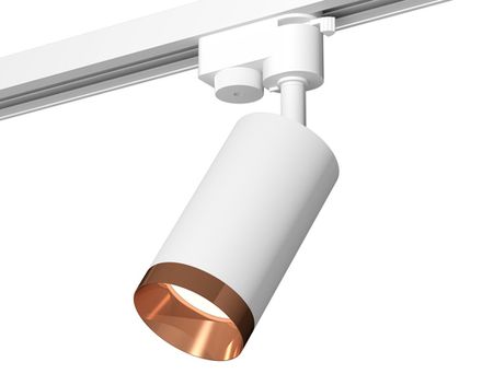 Комплект трекового светильника XT6322065 SWH/PPG белый песок/золото розовое полированное MR16 GU5.3 (A2520, C6322, N6135)