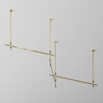 Шинопровод 1 м Flarity латунь, TRX154-111BS. TM Maytoni
