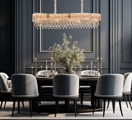 Люстра подвесная Delight Gold FL1058-7PL, E14х7