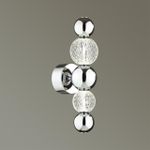 5007/7WL L-VISION ODL23 589 хром/прозрачный/металл/акрил Бра LED 7W 4000K 380Лм CRYSTAL