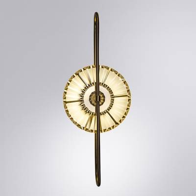 Настенный светильник Arte Lamp ALMAAZ A2563AP-1PB, 1хLED