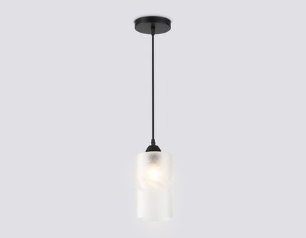 Светильник подвесной TR3411 BK черный E27 max 60W D120*1000